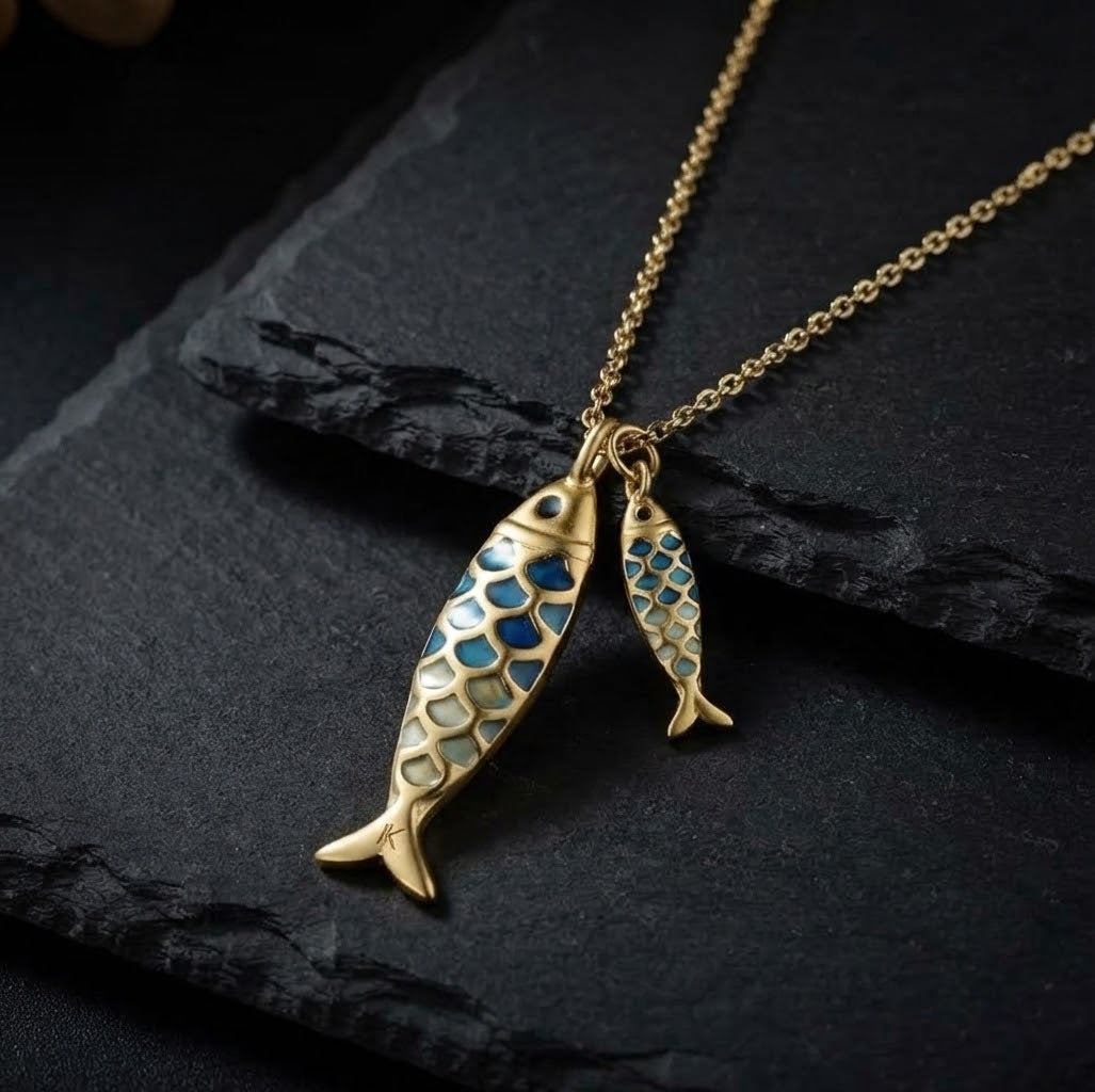 Fish blue