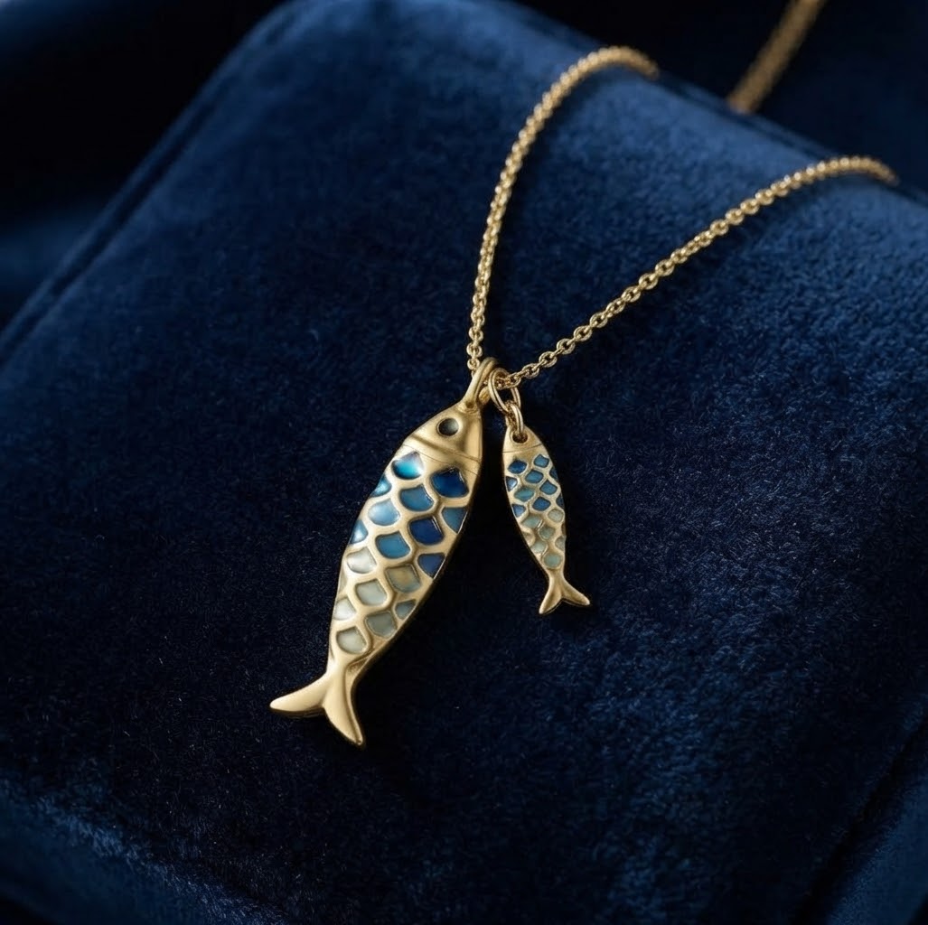 Fish blue